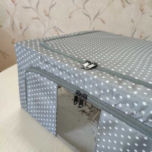 باکس لباس برزنتی طرح طوسی خالدار