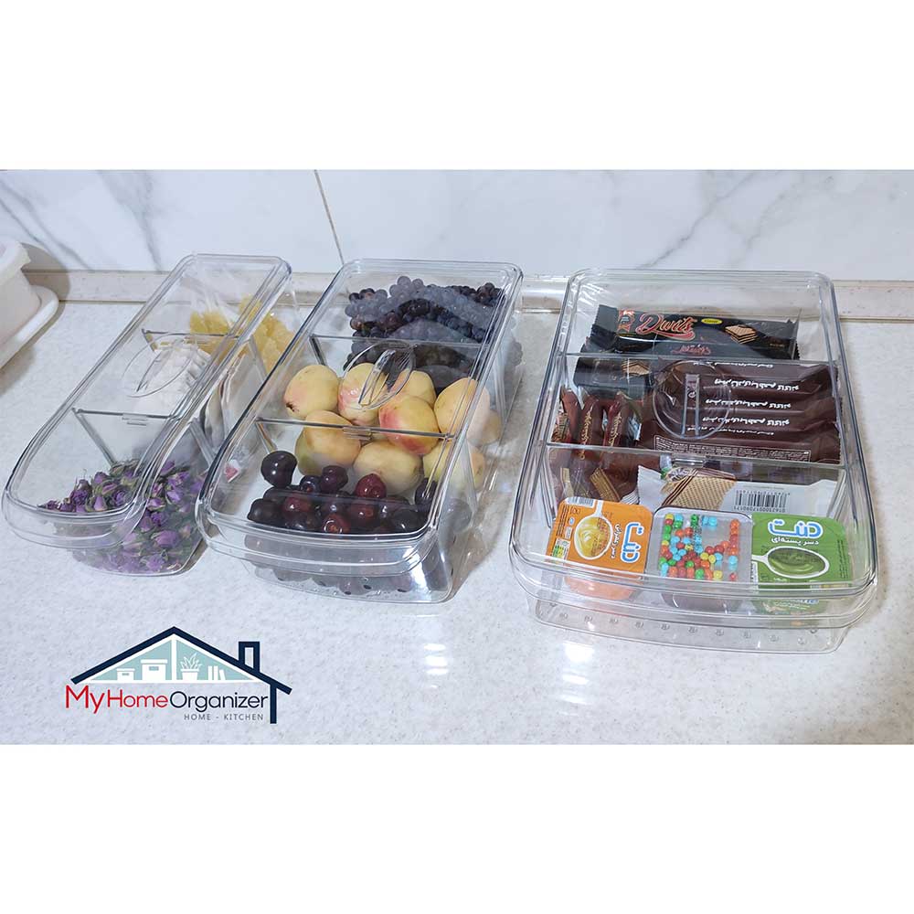 باکس یخچالی درب دار اکرولیک شفاف - Image 3
