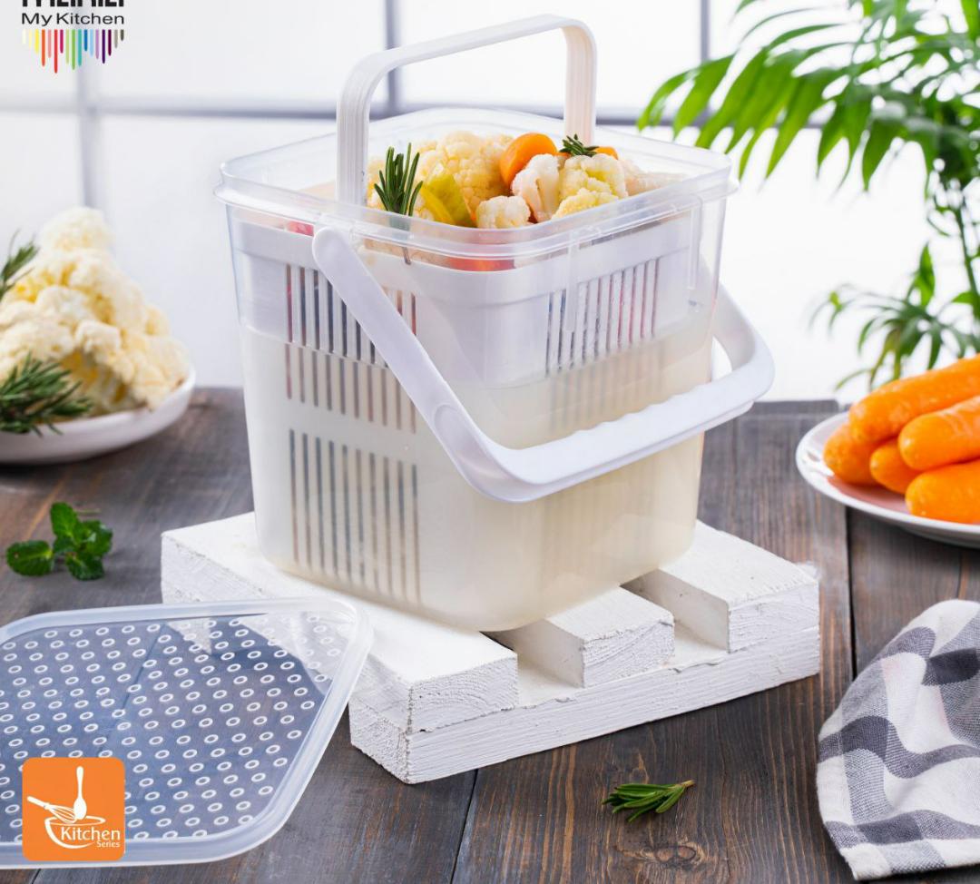 سطل آبگیردار ترشی و خیارشور