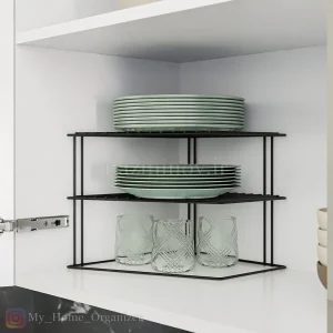 راف بشقاب فلزی کابینت